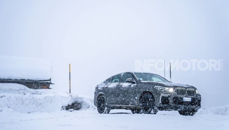 [VIDEO] Il test della nuova BMW X6 2020 sulla neve di Livigno - Foto 8 di 25