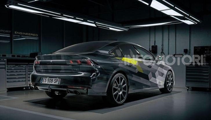 Peugeot 508 SPE, la nuova sportiva e ibrida plug-in francese - Foto 3 di 5