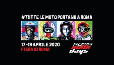 Il coronavirus fa slittare i Roma Moto Days 2020