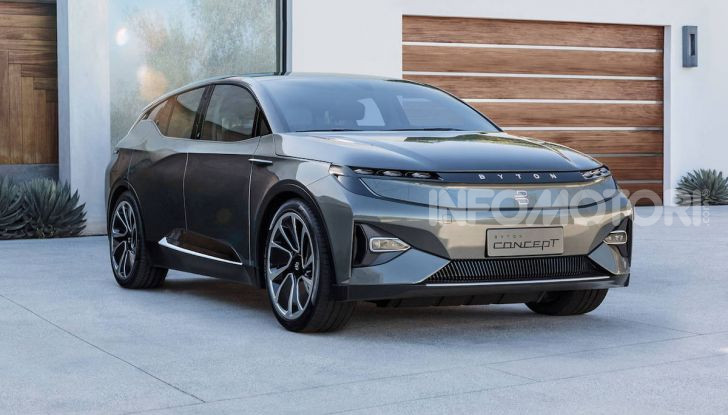 Byton M-Byte: il nuovo SUV elettrico cinese in arrivo nel 2021 - Foto 4 di 7