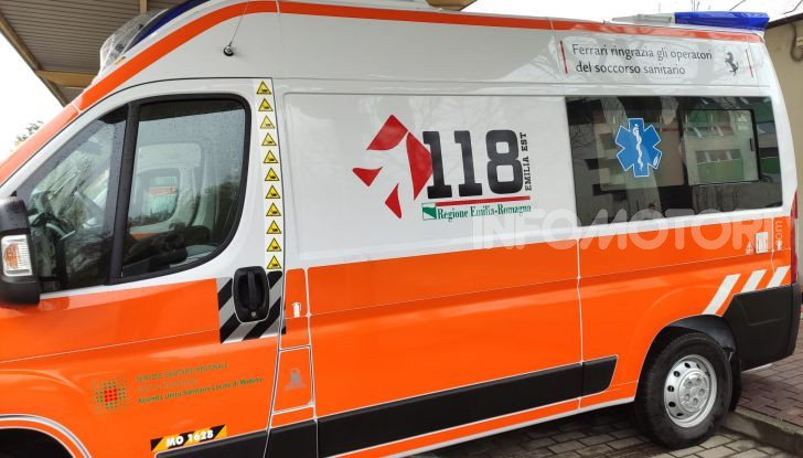 Ambulanza Coronavirus Ferrari