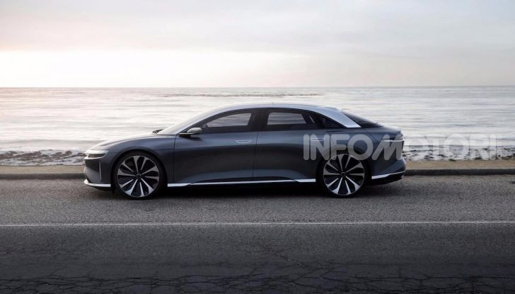 Lucid Air lancia la sfida alla Tesla Model S - Foto 6 di 7