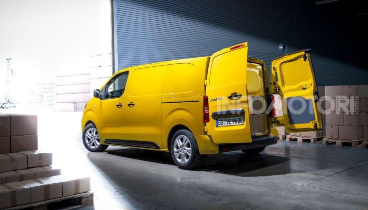 Opel Vivaro-e: il van elettrico con grande autonomia e capacità di carico - Foto 7 di 14