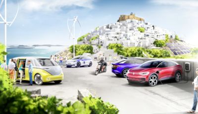 L’isola di Stampalia modello Volkswagen per la mobilità elettrica
