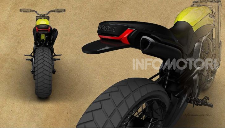 Peter Harkins disegna la Scrambler Ducati del futuro - Foto 6 di 6