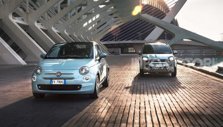 Fiat Panda e 500 Hybrid D-Fence 2020