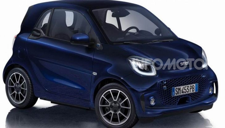 Smart ForTwo EQ Parisblue e Cabrio EQ Suitegrey, le nuove serie speciali - Foto 3 di 4