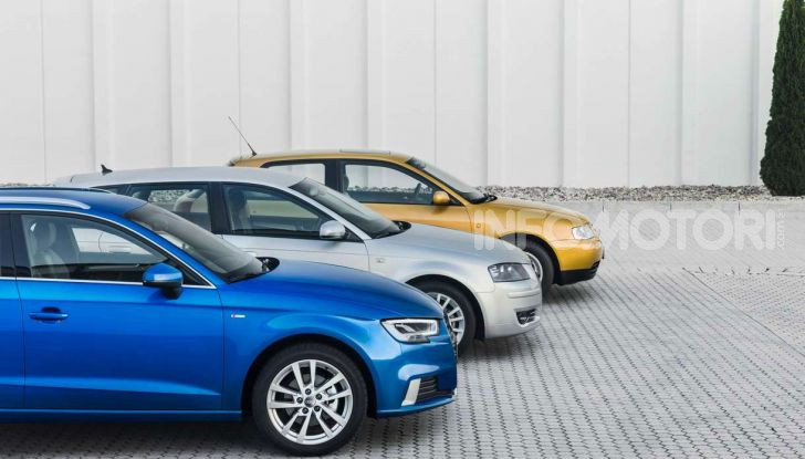 Audi A3 quattro generazioni premium