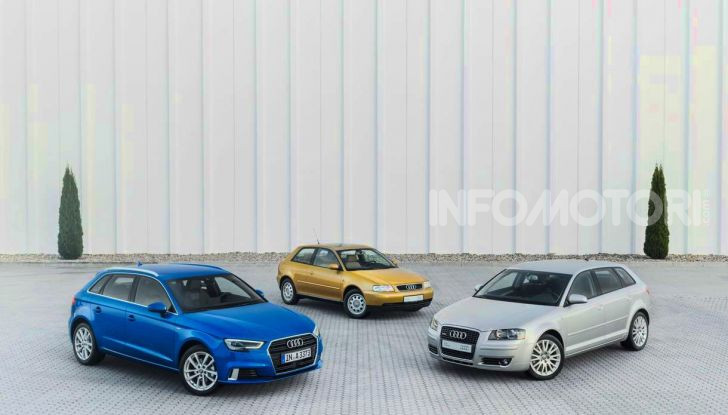 Audi A3 quattro generazioni premium