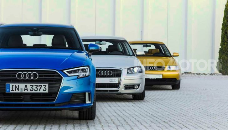 Audi A3 quattro generazioni premium