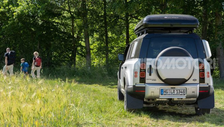 Land Rover Defender 110 tenda tetto rooftop Autohome