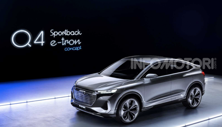 Audi Q4 Sportback e-tron concept: il nuovo SUV elettrico da oltre 300 CV - Foto 6 di 12