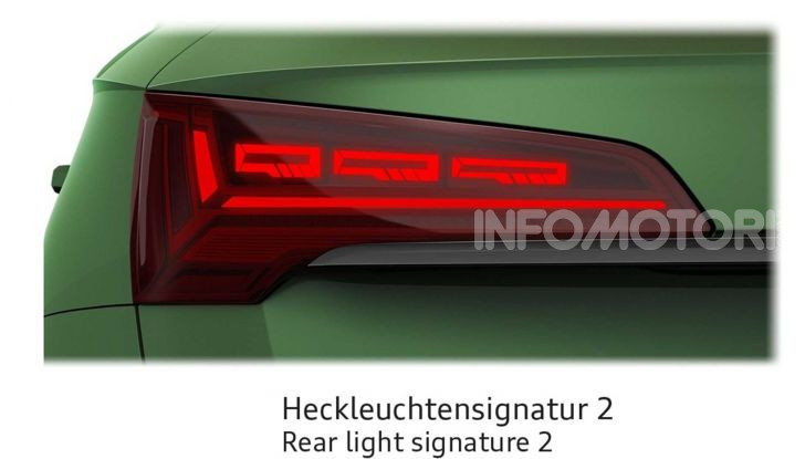 Audi Q5 restyling 2020 fari OLED