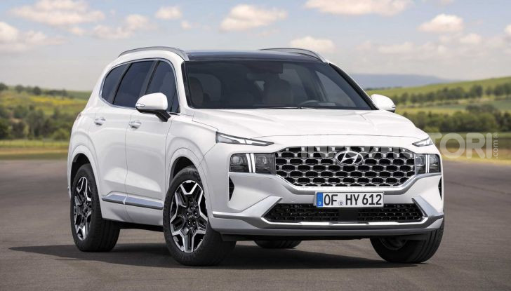 Hyundai Santa Fe restyling 2021
