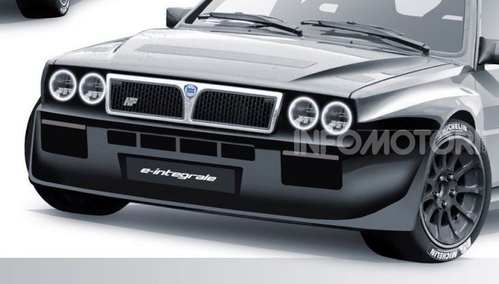 La Lancia Delta torna a correre! Parteciperà nel Rallycross elettrico con 689 CV - Foto 4 di 17