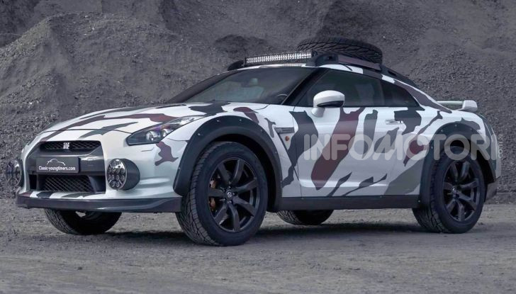Nissan GT-R fuoristrada offroad 2020