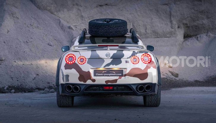 Nissan GT-R fuoristrada offroad 2020
