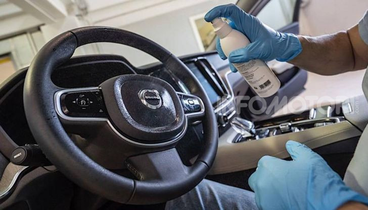 Sanificazione auto 2020