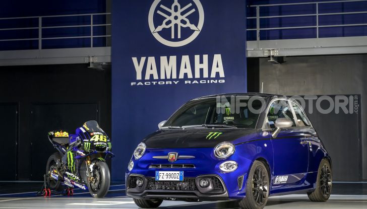 Abarth 595 si fa in due: arrivano le versioni Scorpioneoro e Monster Energy Yamaha - Foto 3 di 16