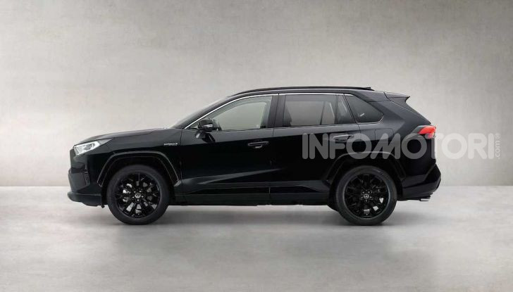 Toyota RAV4 Hybrid: total black per sembrare più aggressiva - Foto 3 di 3