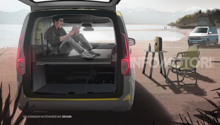 Volkswagen: ecco le prime immagini del nuovo mini-camper - Foto 3 di 3