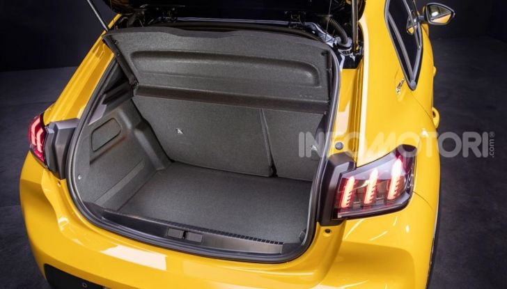 Bagagliaio Peugeot e-208, 3008, e-508 Hybrid