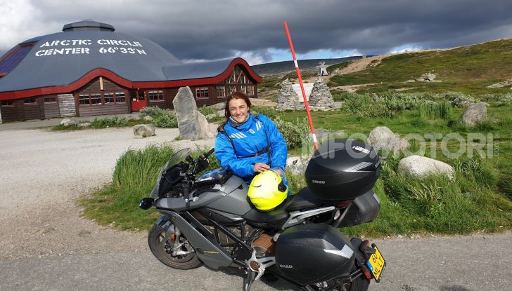 Fino a Capo Nord con una Zero Motorcycles SR/S: l’impresa di Miriam Orlandi - Foto 10 di 20