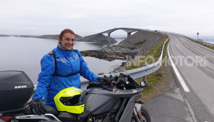 Fino a Capo Nord con una Zero Motorcycles SR/S: l’impresa di Miriam Orlandi - Foto 8 di 20