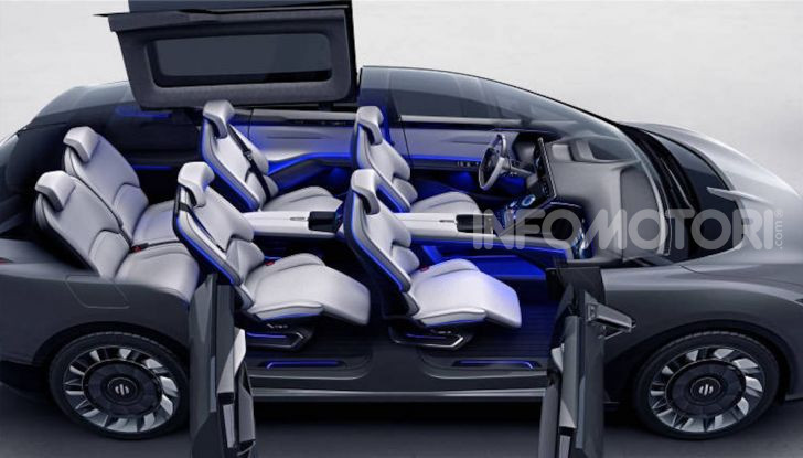 Human Horizons HiPhi: dalla Cina la rivale numero uno di Tesla Model X - Foto 3 di 10