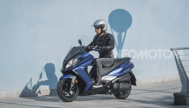 Kymco Downtown 350i TCS: pratico e ancora più sicuro - Foto 14 di 19