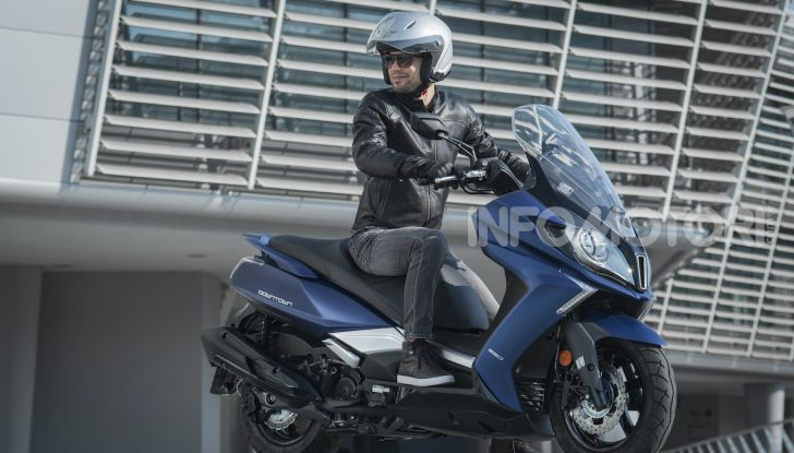 Kymco Downtown 350i TCS: pratico e ancora più sicuro - Foto 17 di 19