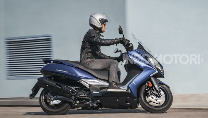 Kymco Downtown 350i TCS: pratico e ancora più sicuro - Foto 19 di 19