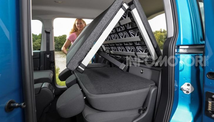 Volkswagen Caddy California: il mini van per i lunghi viaggi - Foto 13 di 13