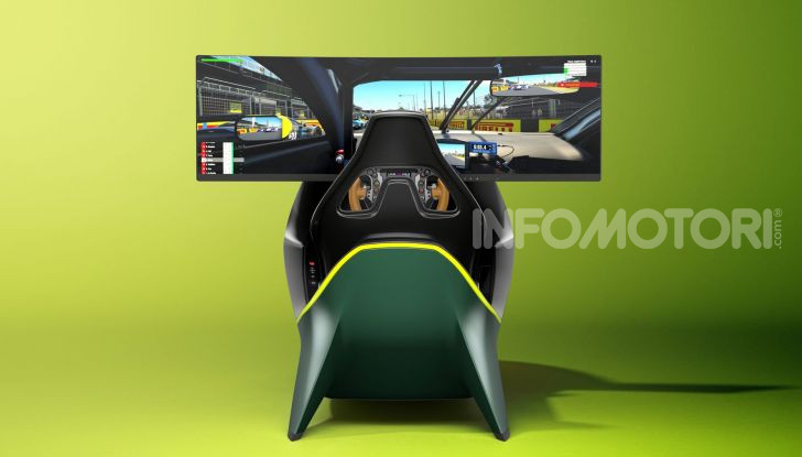 Aston Martin Valkyrie AMR-C01 simulatore