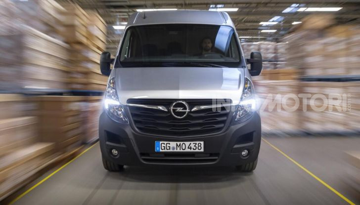 Opel Movano elettrico 2021