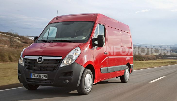 Opel Movano elettrico 2021
