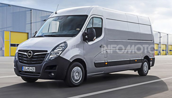 Opel Movano elettrico 2021