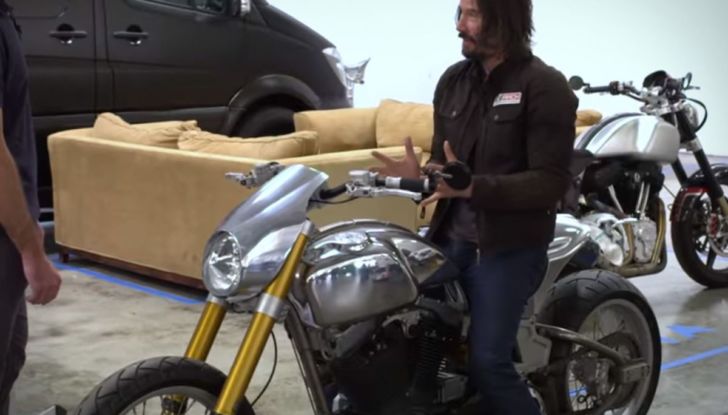 Tra cinema e due ruote: alla scoperta del garage da sogno di Keanu Reeves - Foto 3 di 9