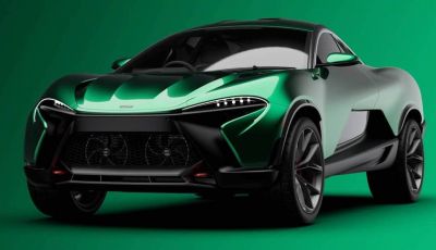 SUV  Mclaren, il primo rendering