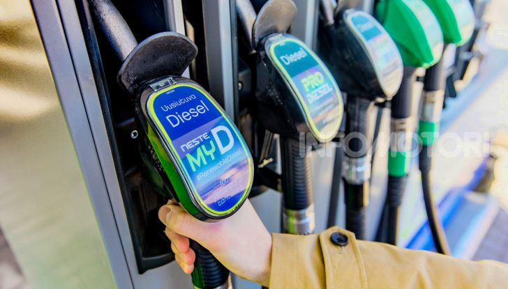 Biocarburante Neste gasolio diesel rinnovabile