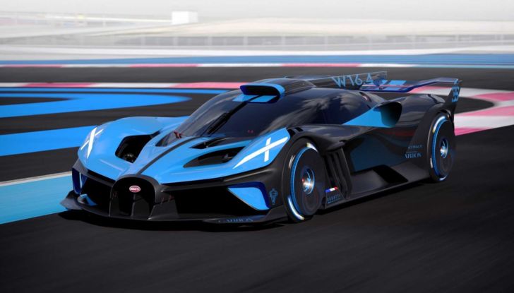 Bugatti Bolide hypercar 2020