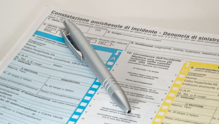 CID Constatazione amichevole incidente