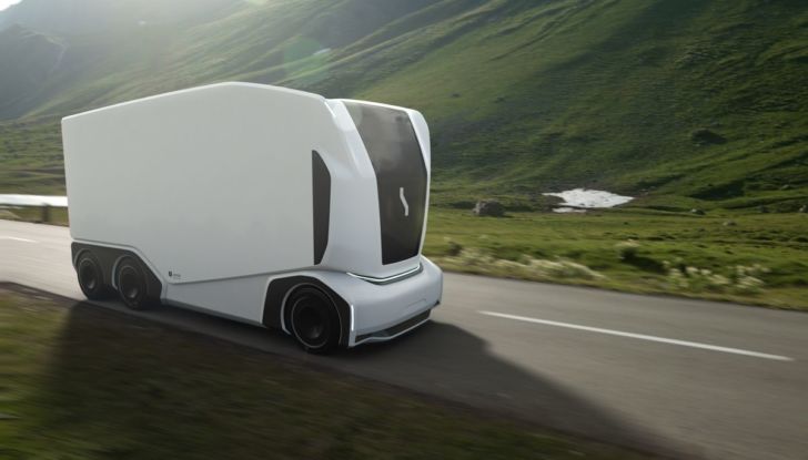 Einride Pod camion elettrico remoto
