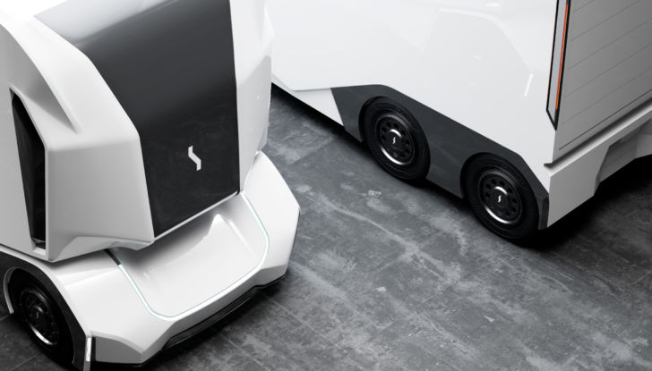 Einride Pod camion elettrico remoto