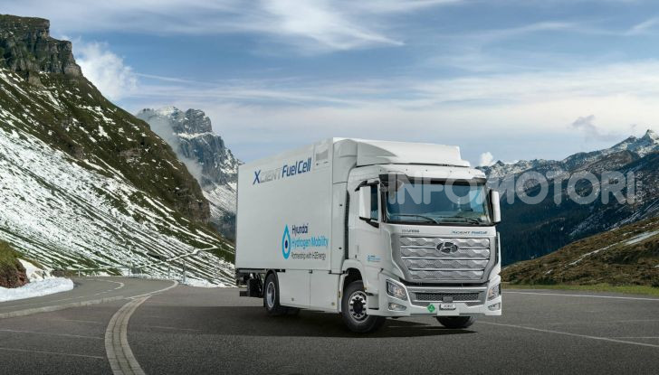 Hyundai Xcient Full Cell camion