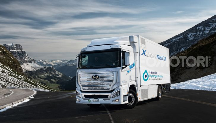 Hyundai Xcient Full Cell camion