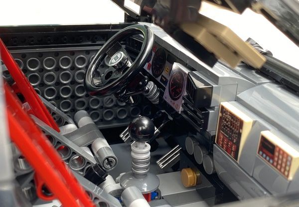 Lancia Delta Integrale 16v Lego MOC: la regina dei rally fatta di mattoncini colorati - Foto 9 di 9