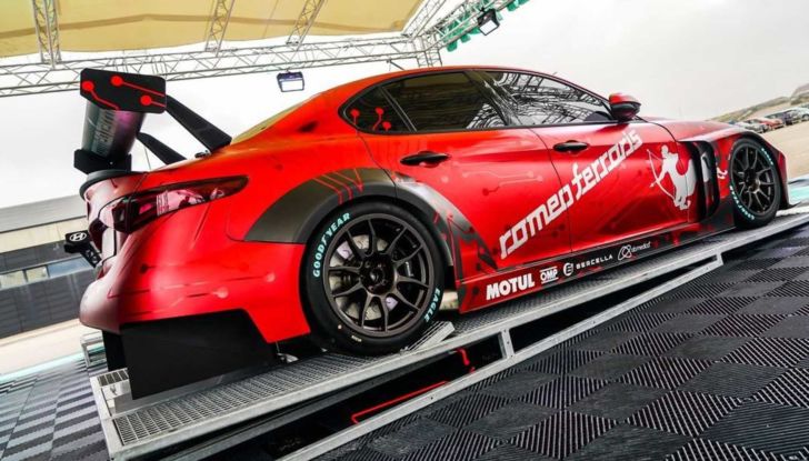 Alfa Romeo Giulia ETCR Romeo Ferraris