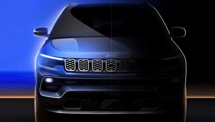 Nuova Jeep Compass restyling 2021