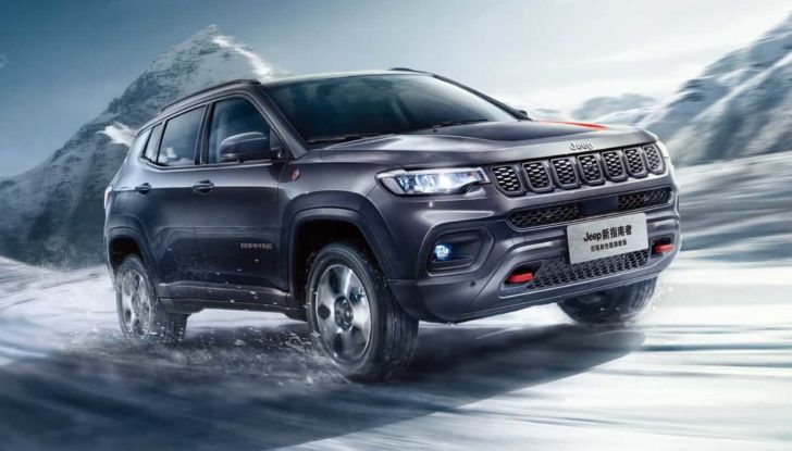 Nuova Jeep Compass restyling 2021
